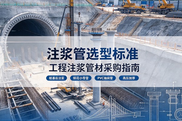铁山注浆管选型标准