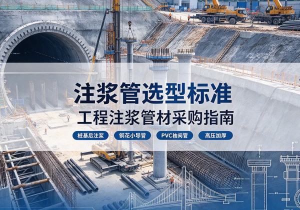 铁山注浆管选型标准